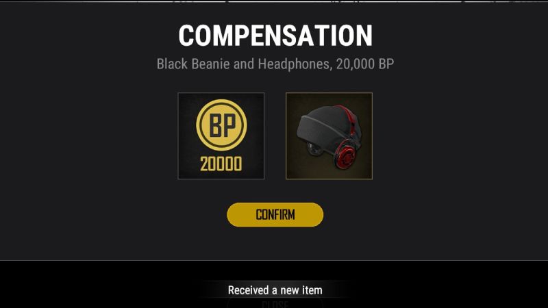 PUBG Matchmaking Issues Compensation