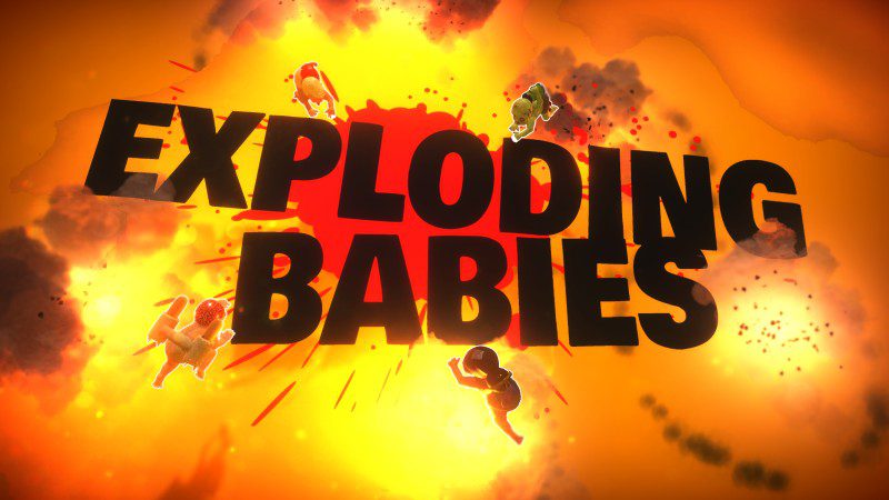 Exploding Babies logo | Nutfarm Games