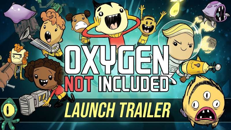 Oxygen Not Included -Launch Trailer Screen | Klei Entertainment