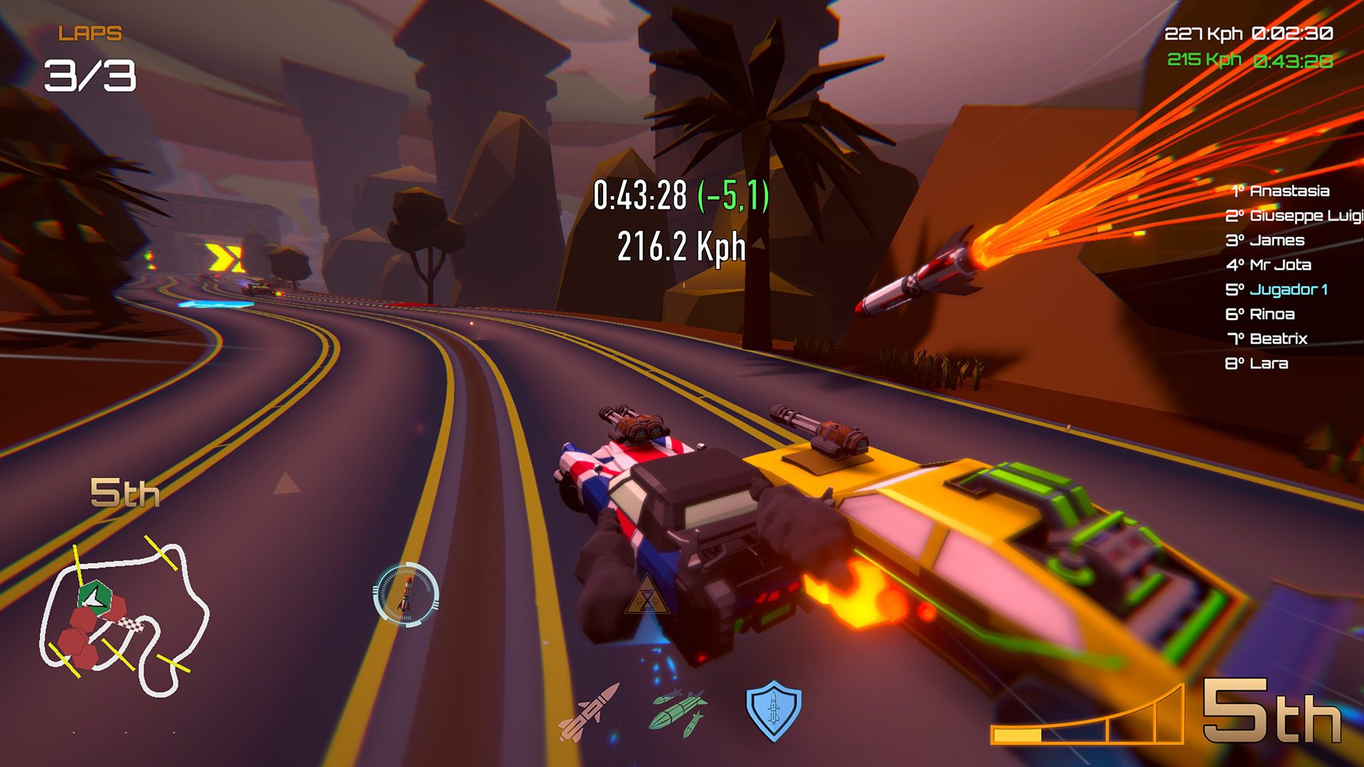 Motor Strike: Racing Rampage | FiveXGames