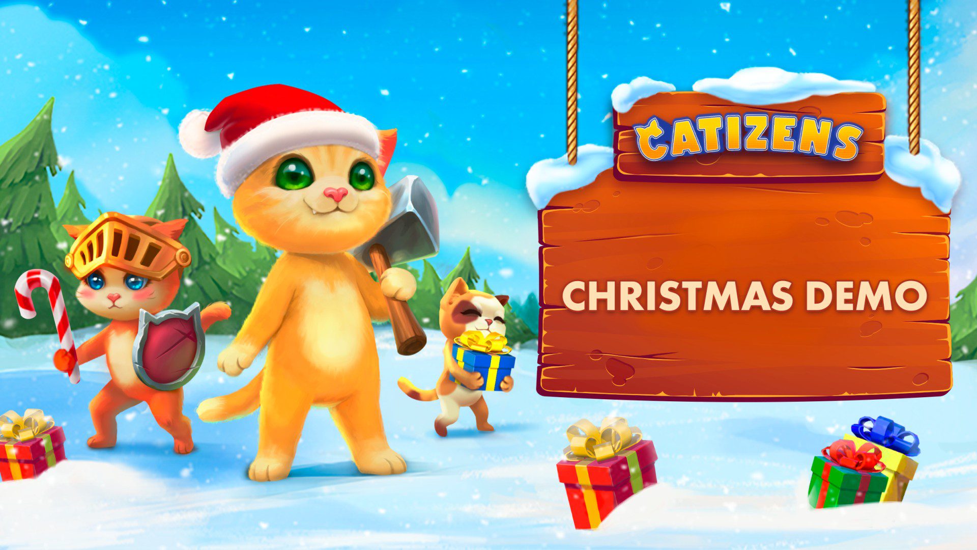 Catizens - Christmas Demo | Bad Optics Games, HeroCraft PC