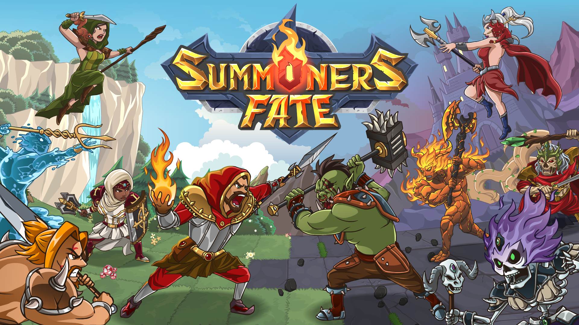Summoners Fate - Key Art | D20Studios