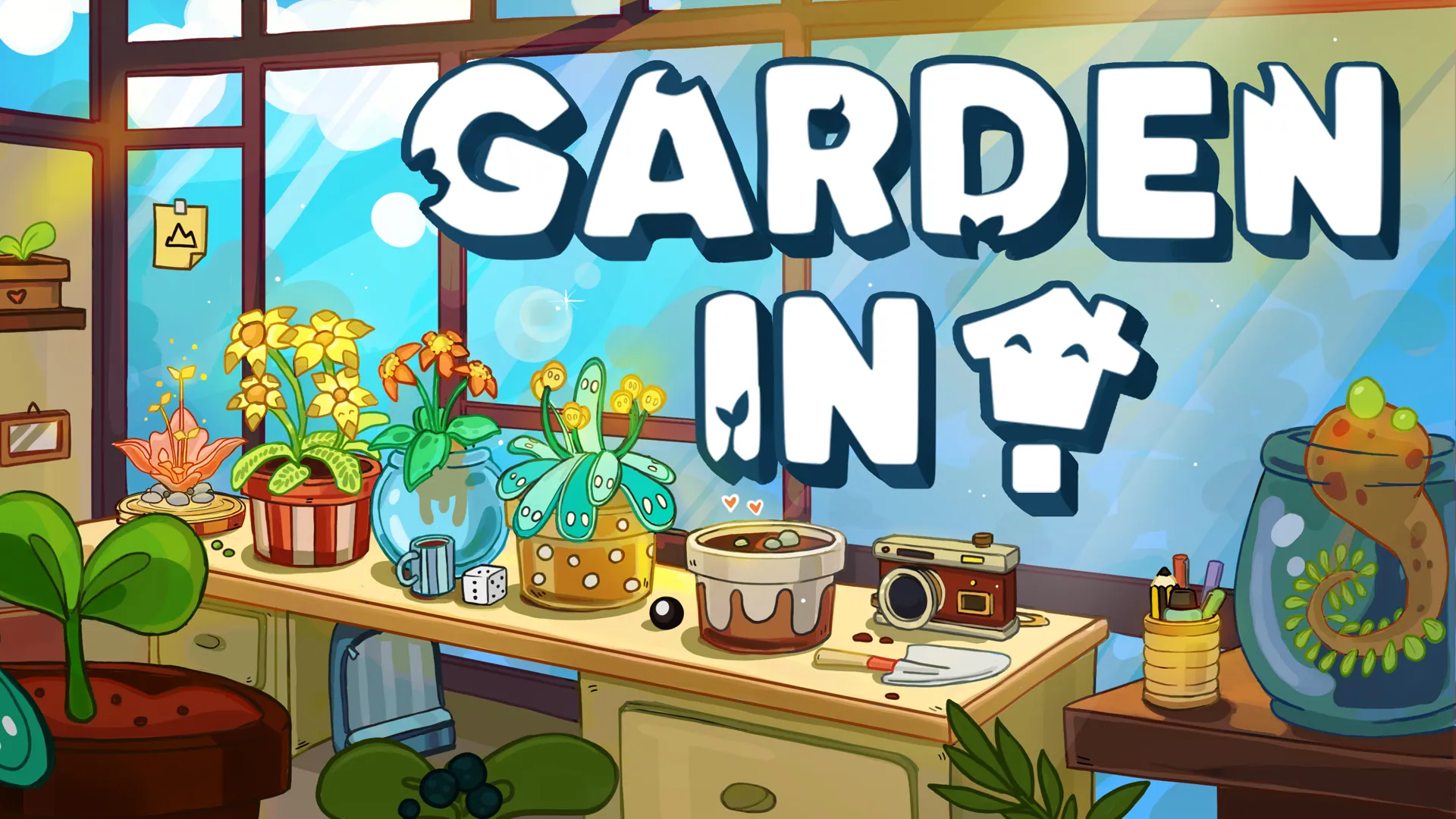 Garden In! - Key Art | Bonus Stage Publishing, Dramatic Iceberg