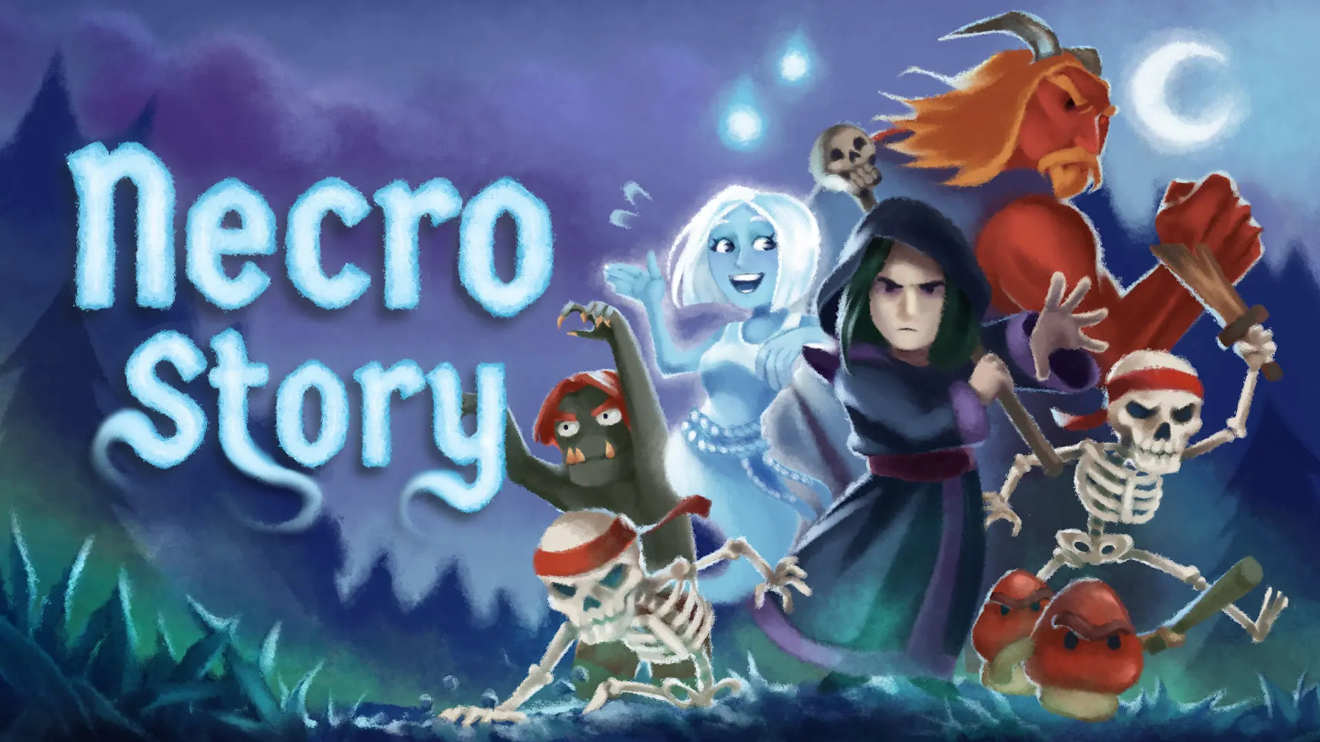 Necro Story - Key Art | Rablo Games